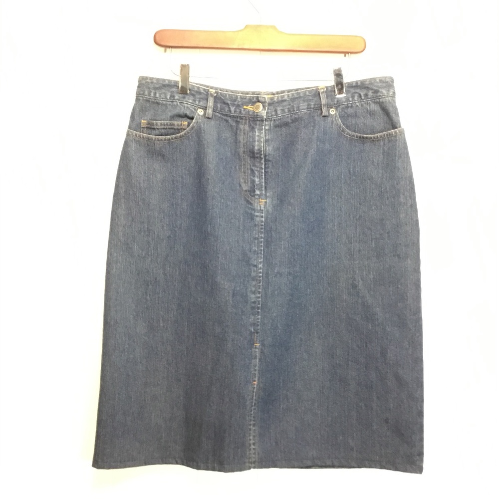 Caslon size medium jean skirt 24 inch long